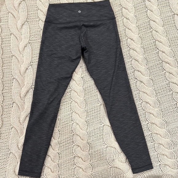 Lululemon Gray High-Waisted Leggings - Picture 3 of 3